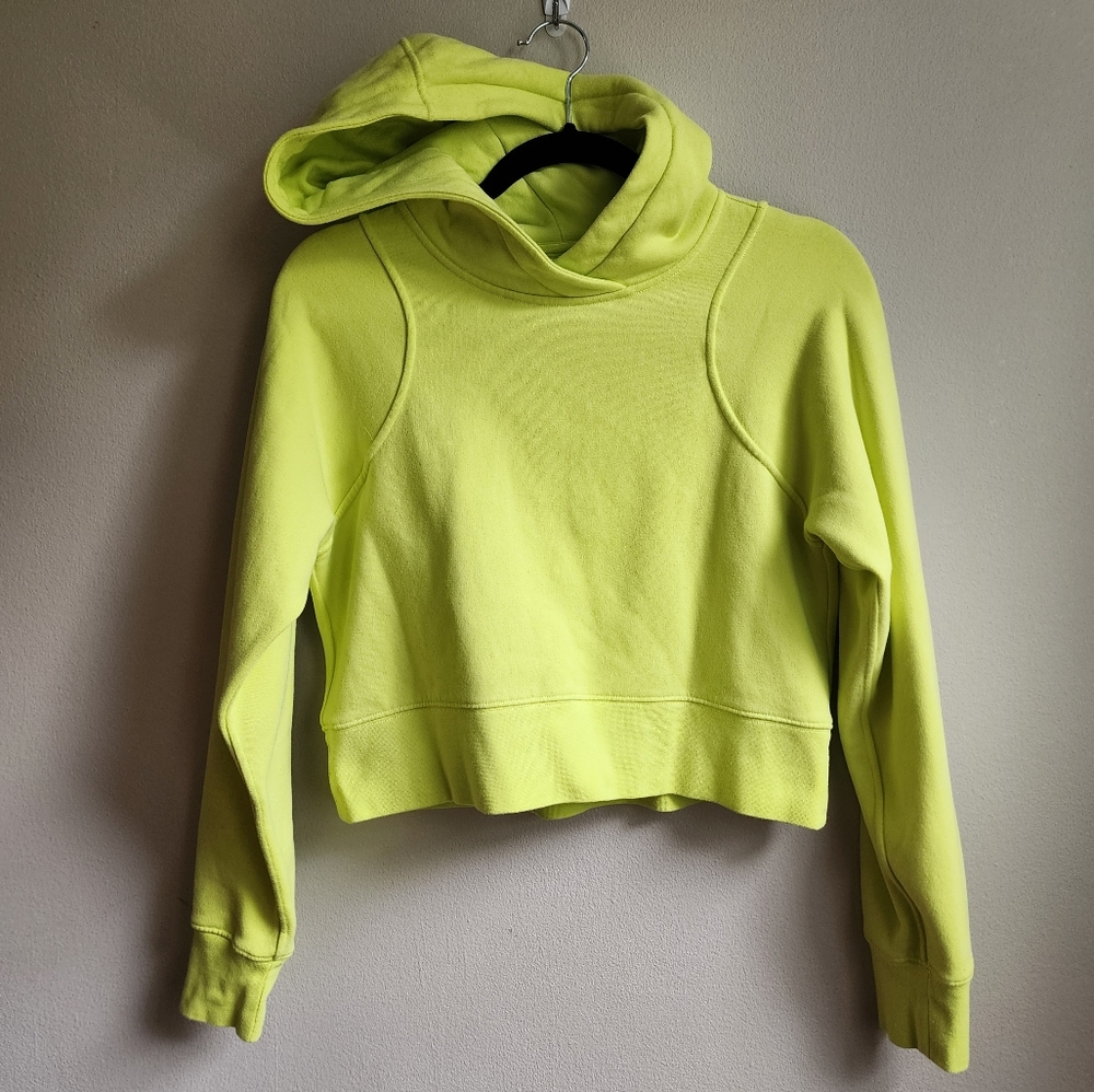 Lululemon Loungeful Cropped Hoodie Size 4